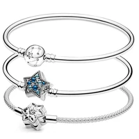 original moments bright snowflake stars galaxy buckle bracelet fashion glamour womens bracelet beaded diy jewelry