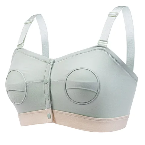 Открытый спереди, регулируемый бюстгальтер для беременных из модала, хлопка, спальный бюстгальтер без помощи рук для женщин