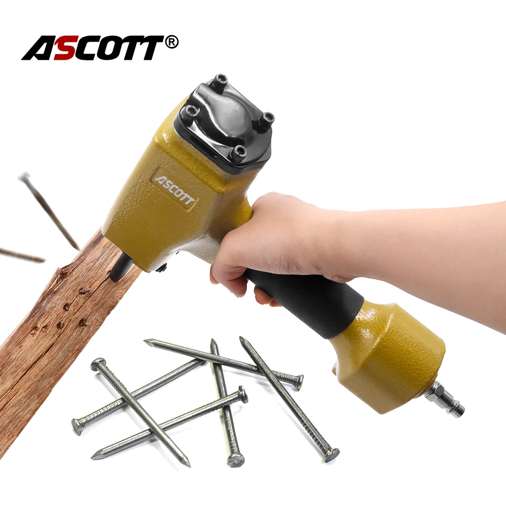 ASCOTT T50SC Pneumatic Nail Puller Air Punch Nailer Stubbs R