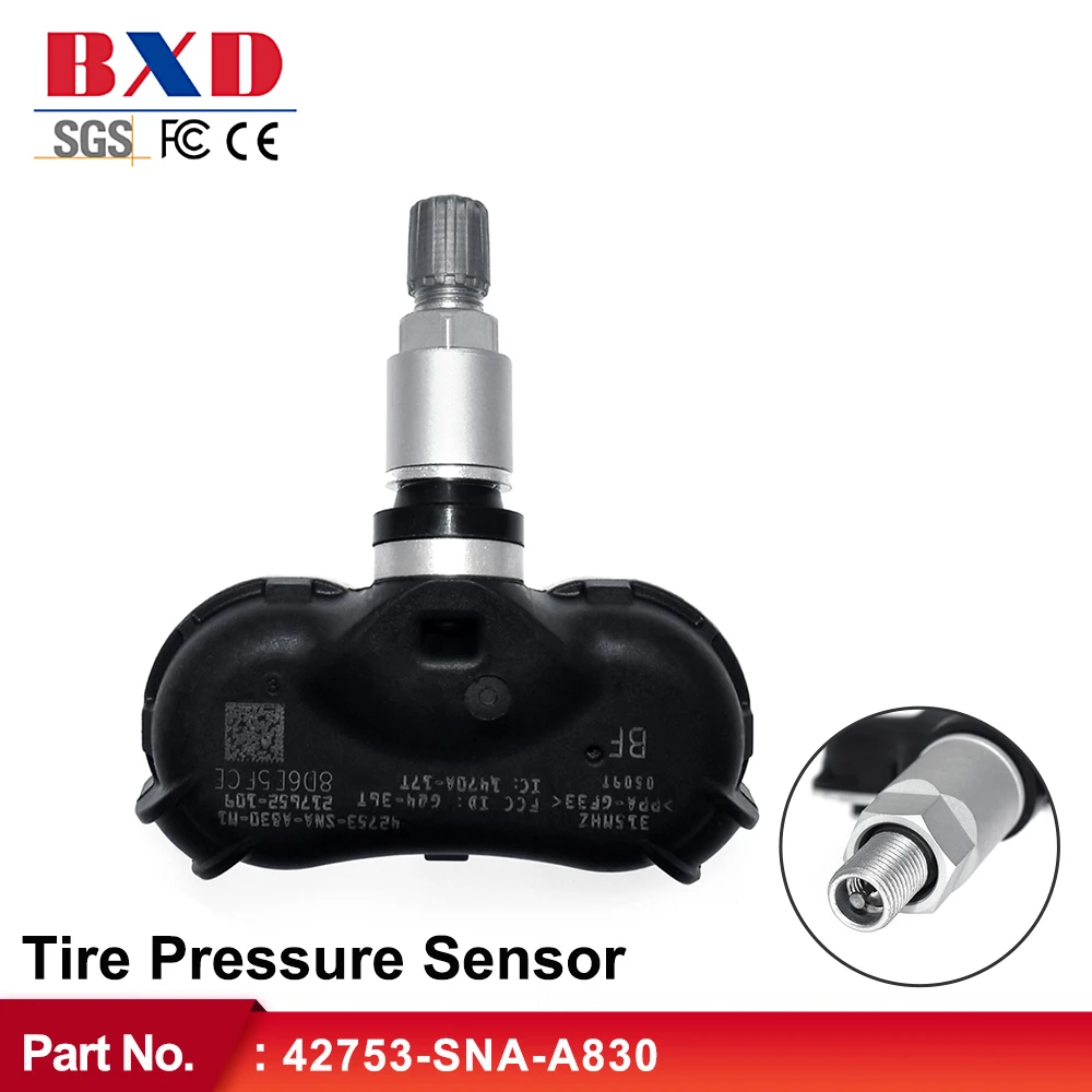 

Tire Pressure Sensor 42753-SNA-A830 TPMS Sensor For ACURA CSX HONDA Civic CR-Z Element FIT Insight Odyssey