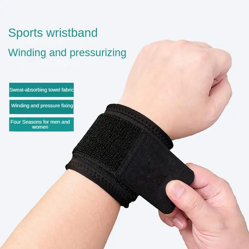 

Adjustable Pressure Wrist Guard Exercise Fitness Anti-sprain Wrist Guard Weightlifting Basketball Fitness Winding Wrist Guard