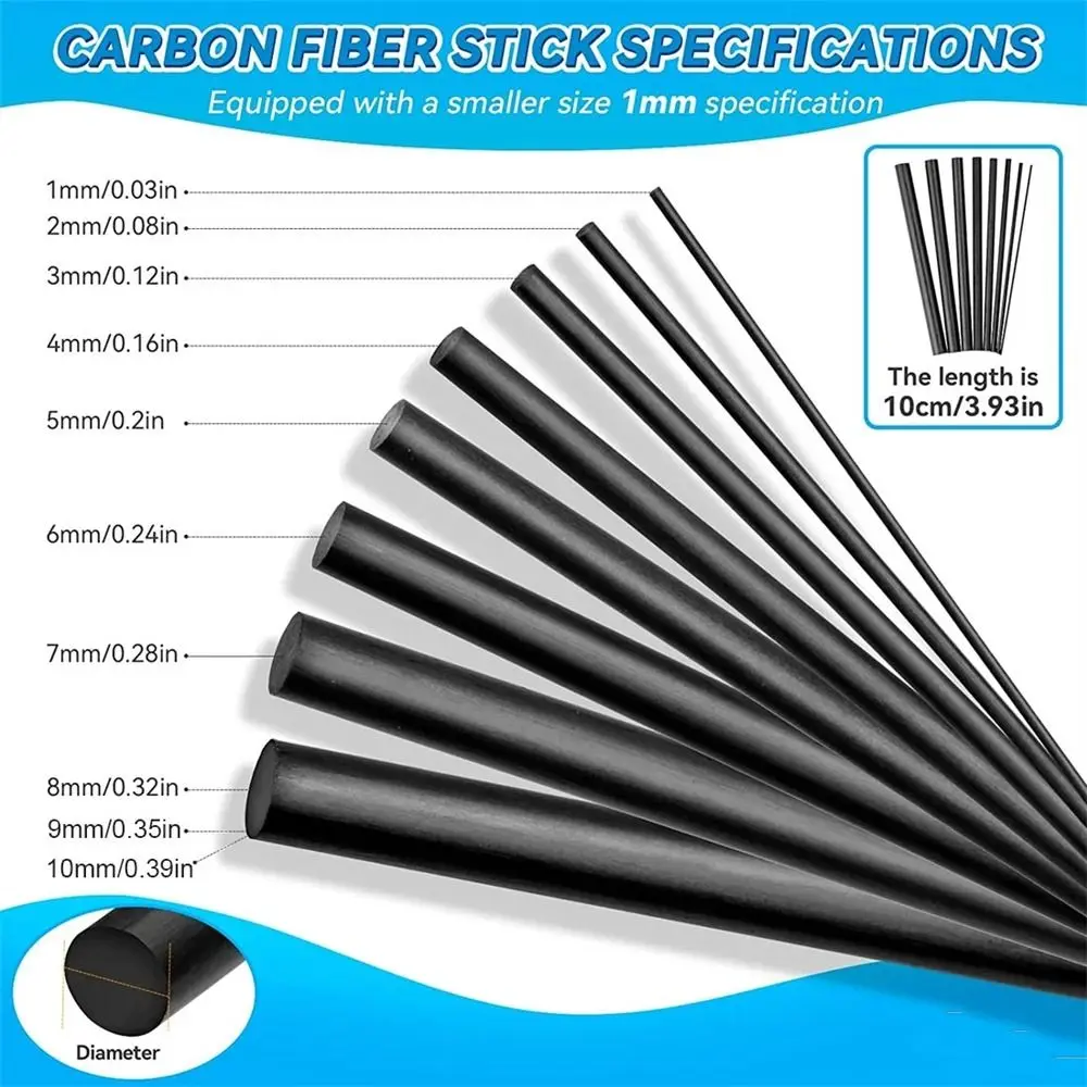 Высокопрочные палочки из углеродного волокна оборачивающаяся нить