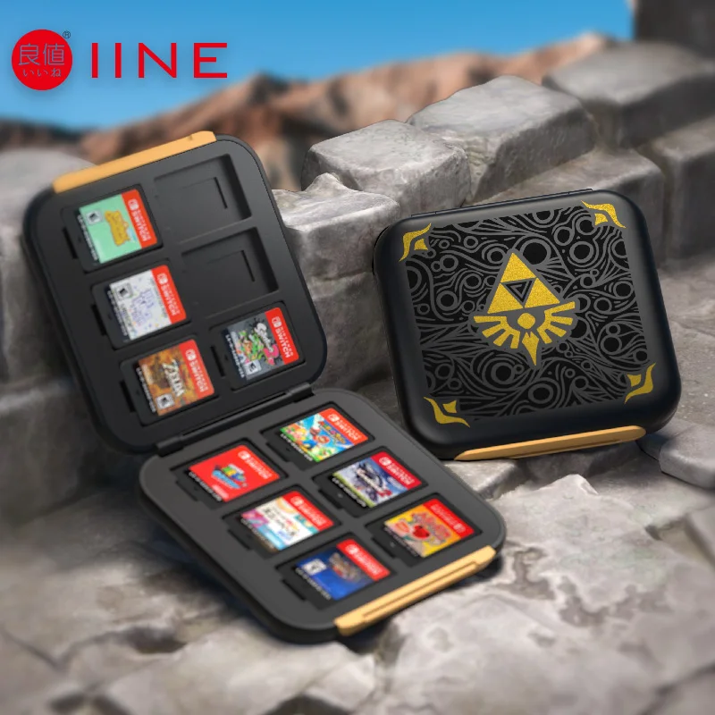 

IINE Switch кассета коробка 12 Чехол для карт серия Zelda