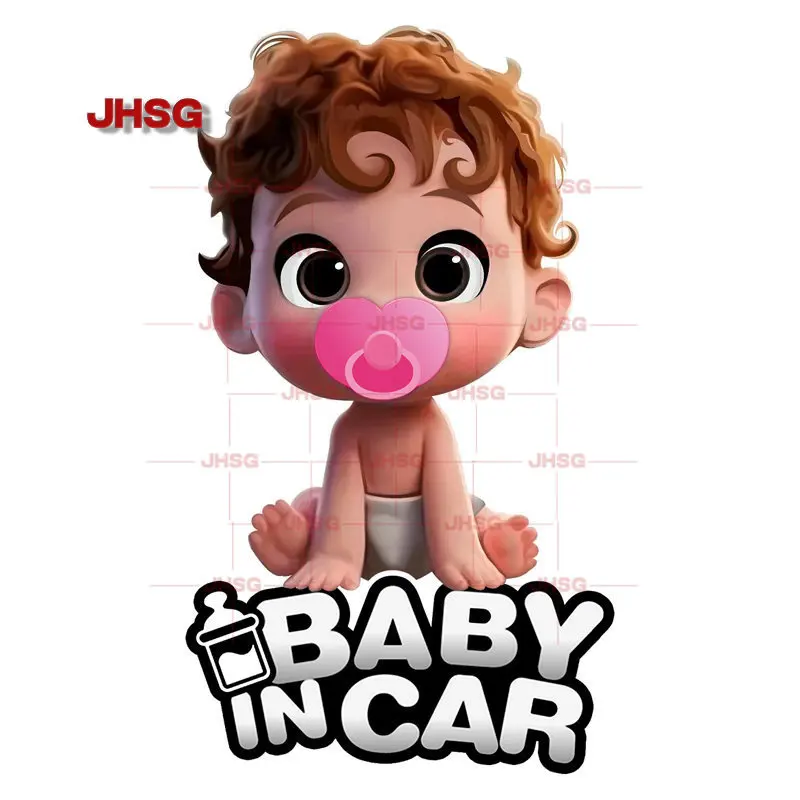 

Fun Self Adhesive Baby Stickers on Cars V4 Auto Trim Rear Bumper Windows Auto Motorcycle Trim Accessories