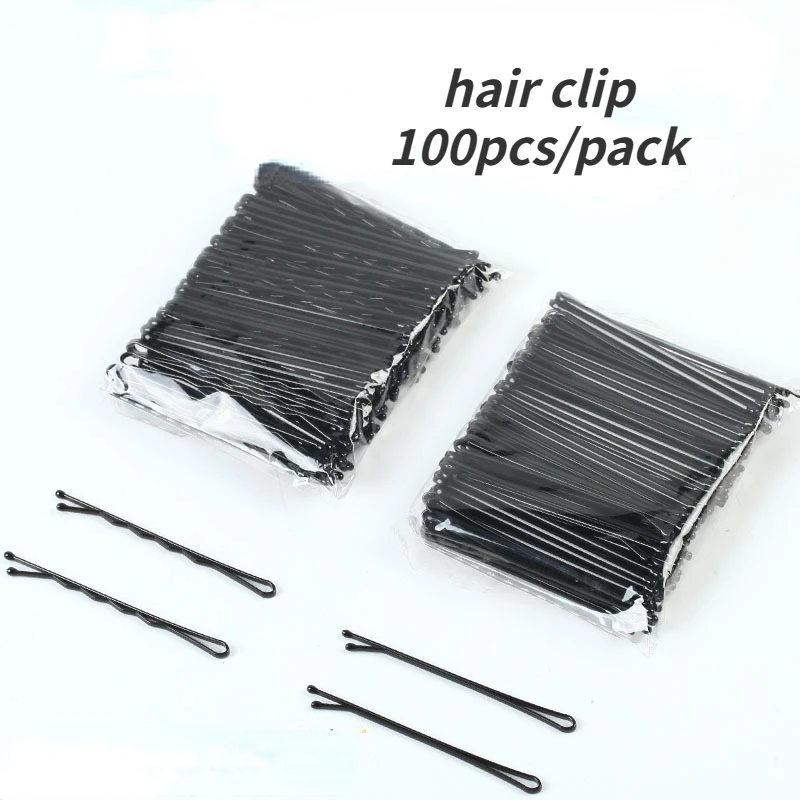 Multi-color Wave U-shaped Hair Clip Studio Bride Coiffure Fixed Hairstyling Tools Bobby Pin Hair Accessories Professional Salon