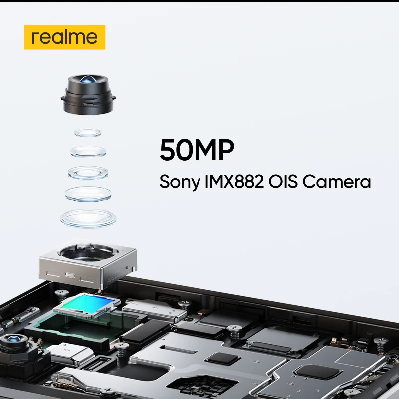 Смартфон realme GT 6T 5G OLED-дисплей диагональю 6 78 дюйма с частотой 120 Гц и разрешением 6000