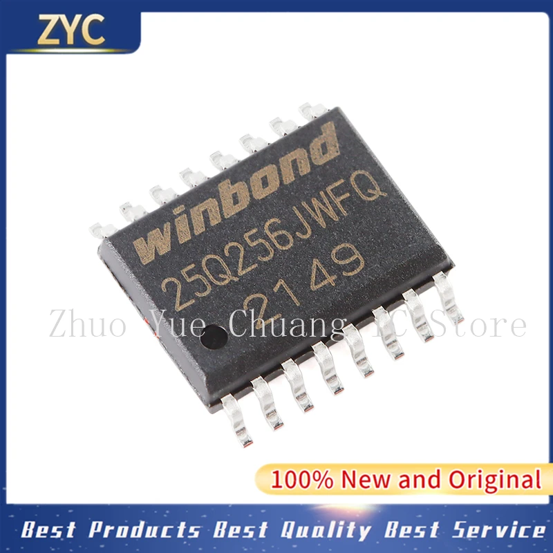 

10 шт./партия W25Q256JWFIQ SOIC-16 1,8 в 100% Мбит последовательная флэш-память новый оригинальный IC-чип
