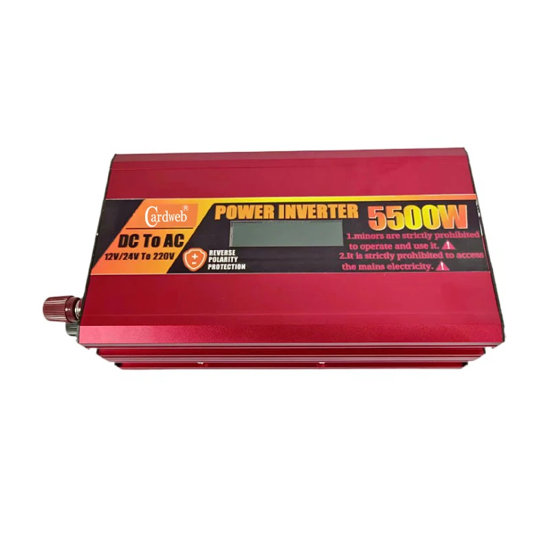 

4000W 5000W 5500W inverter modified sine wave solar high-frequency universal vehicle inverter 12V to 220V power converter
