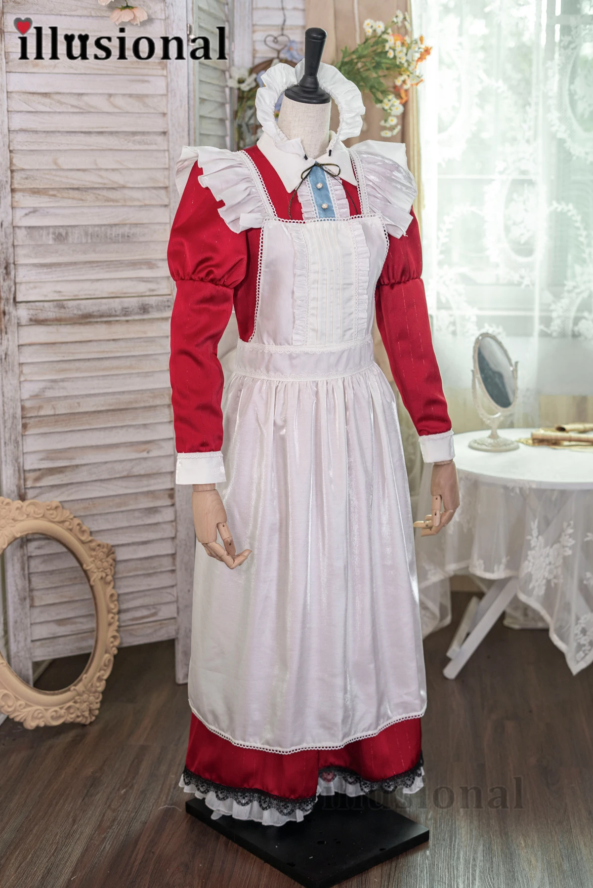 Платье горничной иллюзии по индивидуальному заказу костюм в стиле Святого