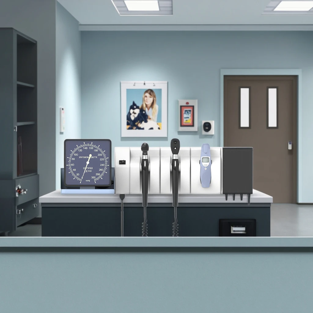 Фото Оптовые профессиональные ветеринарные приборы для мониторинга: ушной термометр и отоскоп №3