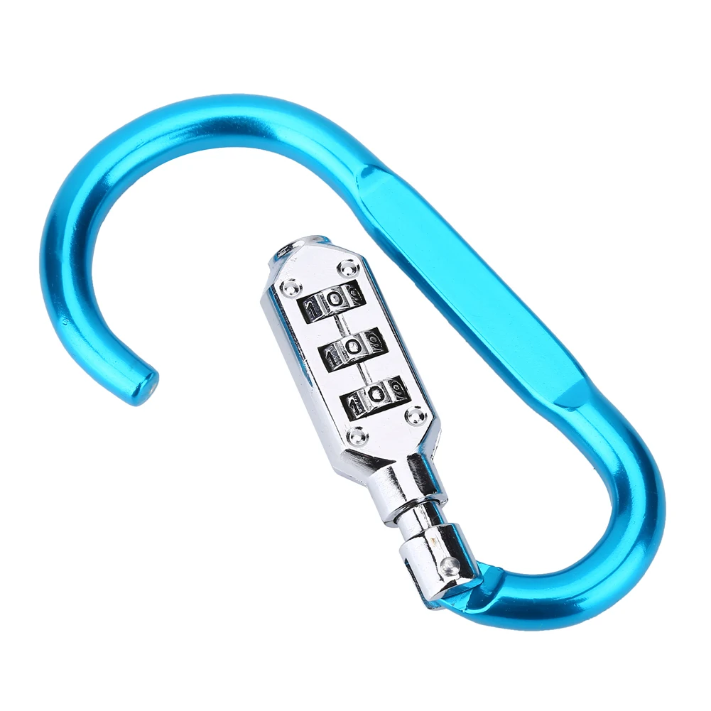 Strong Carabiner Combination Lock Carabiner Climbing Combination Finely
