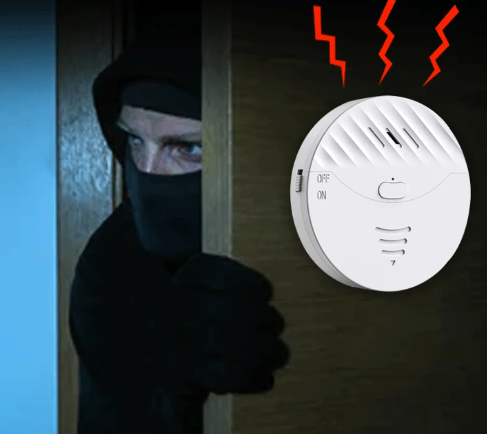 Wifi Vibrating Burglar Alarm Mobile Phone Notification Doodle Tuya Smart High Decibel Door and Window Alerts Device enlarge