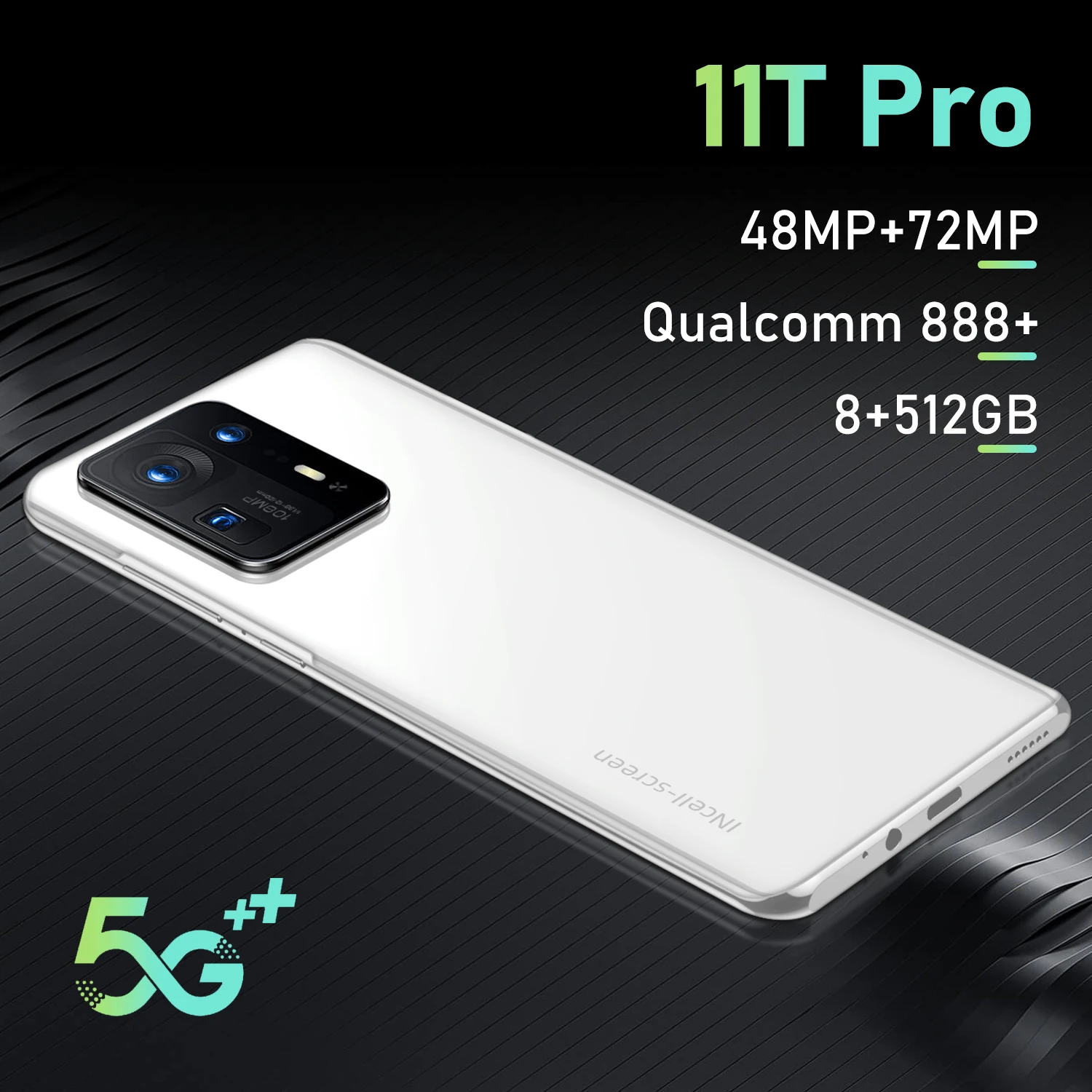 Мобильный телефон Mi 11T Pro новая модель смартфон с подставкой 8 ГБ + 256 |