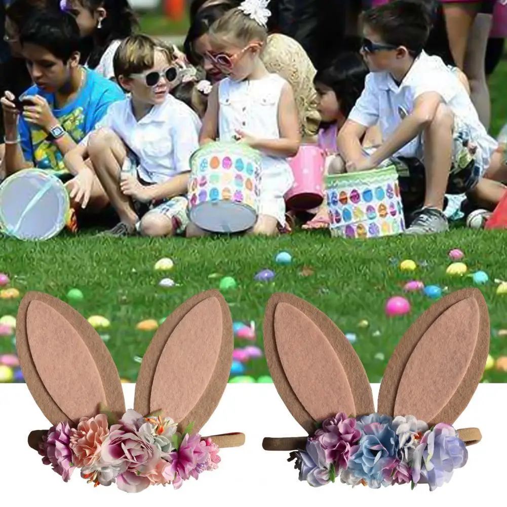 

Уникальный экологически чистый изысканный обруч для волос в форме милых кроличьих ушей декор для вечеринки обруч для волос