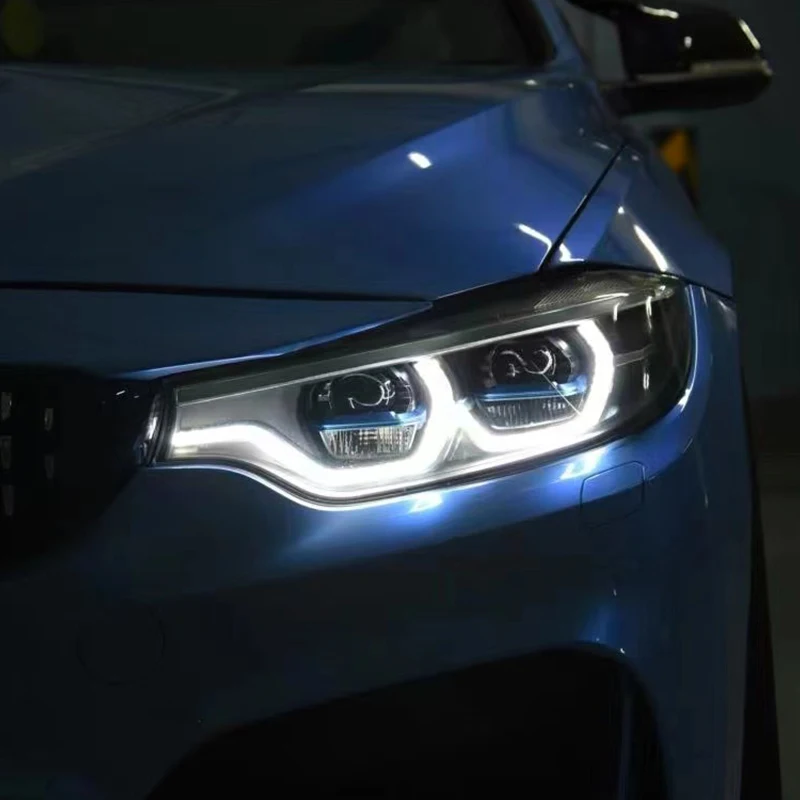 BMW 1 Series Headlight Night