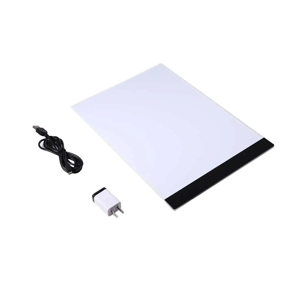 

1pc A4 LED Art Stencil Board Light Pad Tracing Drawing Table Board for Kids Artists Tracing