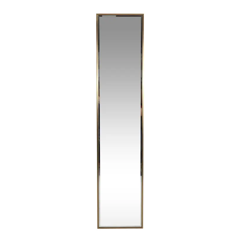 

Calgary Standing Mirror, Brushed Brass