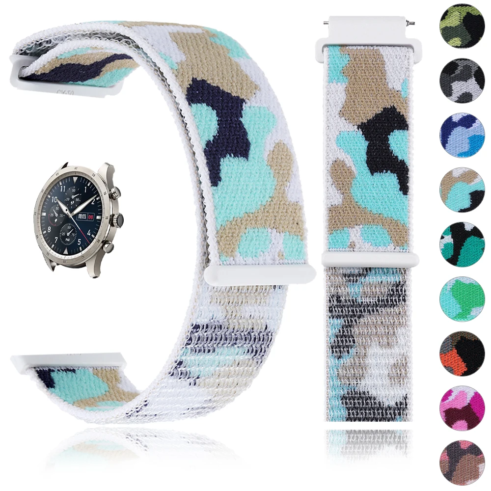 Ремешок для часов Zepp E нейлоновый браслет Amazfit Z Circle/Square аксессуары 20 мм 22