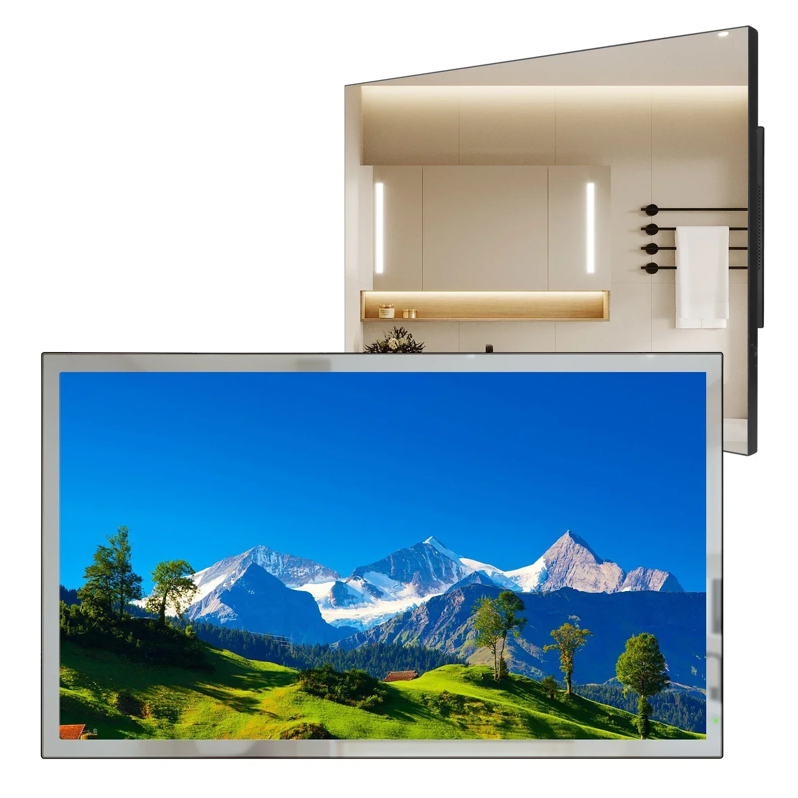 27-дюймовое зеркало Smart LED Full HD IP65 водонепроницаемое телевизор для ванной комнаты
