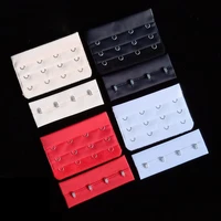 3set3pcs 3 rows 3 bra extenders underwear bras for women buckles hasp stainless steel hooks intimates accessories extension