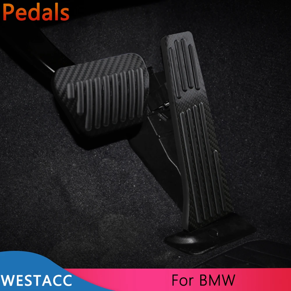 

Car Pedals Pedal Cover for BMW 1 2 3 5 7 Series E82 E87 F20 F21 E46 E90 F30 G20 E60 F10 E61 F11 G11 G12 F01 G30 F90 G31 X1 X3