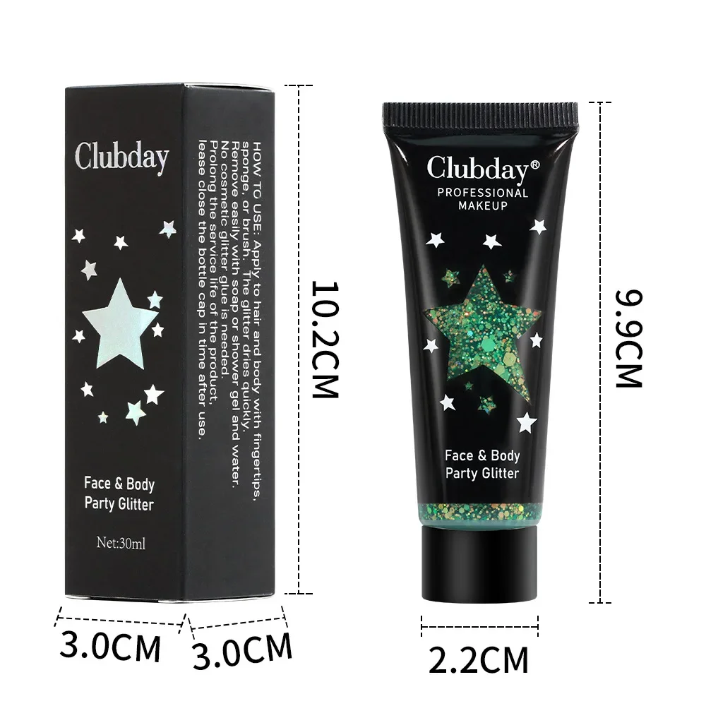 MISS ROSE Высокопигменты Блестящие блестки Жидкие тени для век Макияж Стойкие