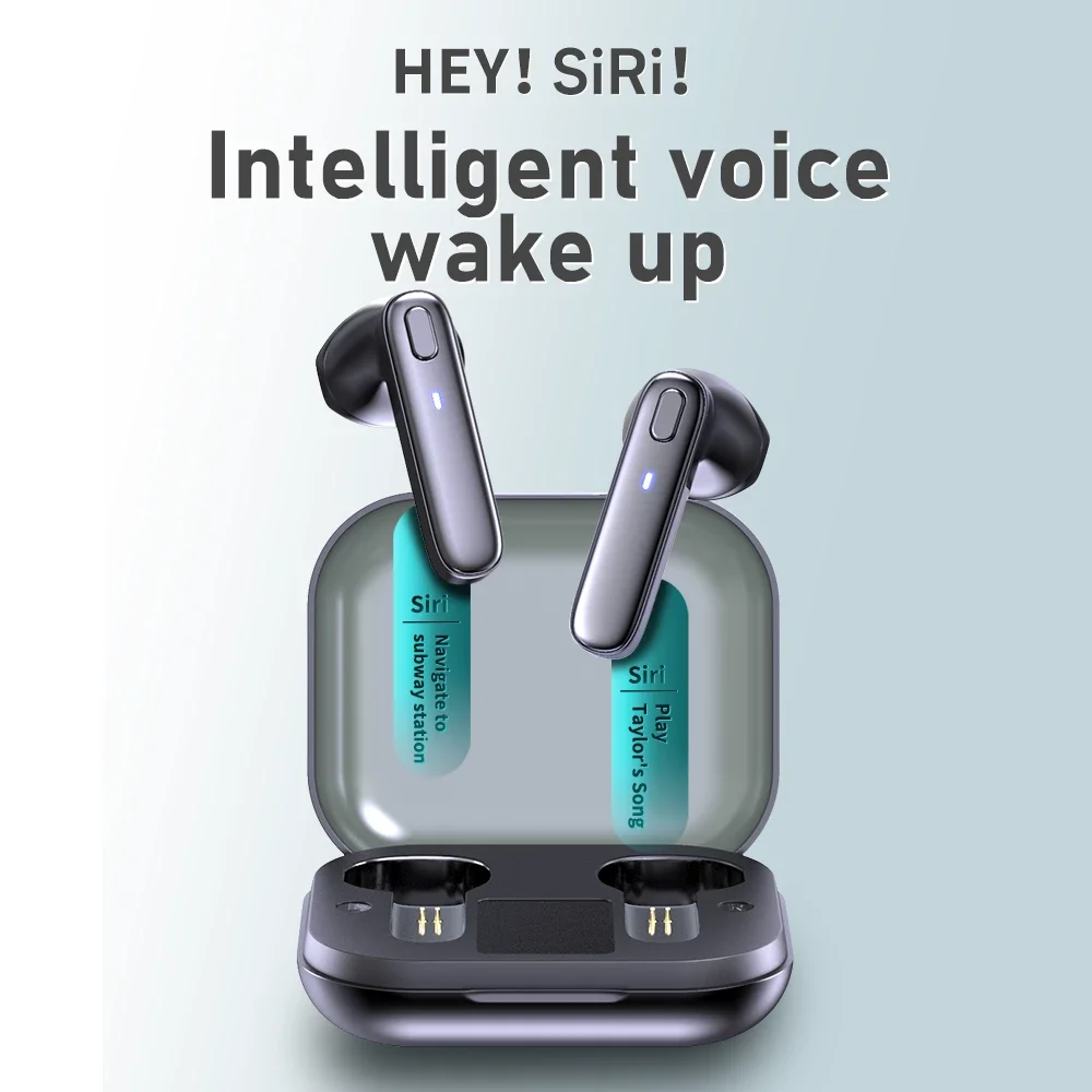 Игровые беспроводные наушники Tws Bluetooth совместимые HD удобные басовые
