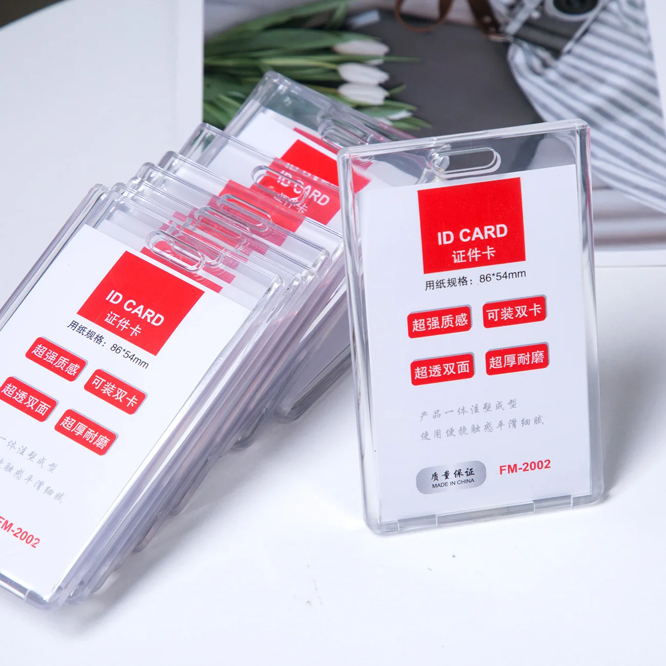 10 шт. прозрачный акриловый держатель для карт