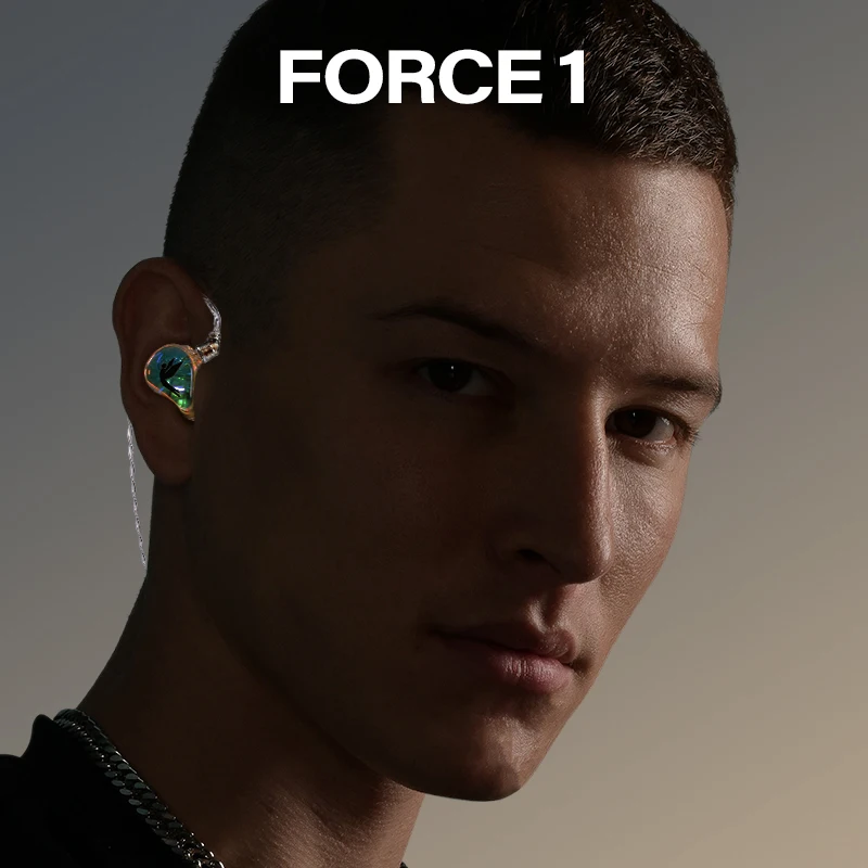 Kup TFZ SUPERTFZ FORCE1 Professional Monitor Headphones Dj In-ear HiFi Earphone Noise Cancelling Bass Headset