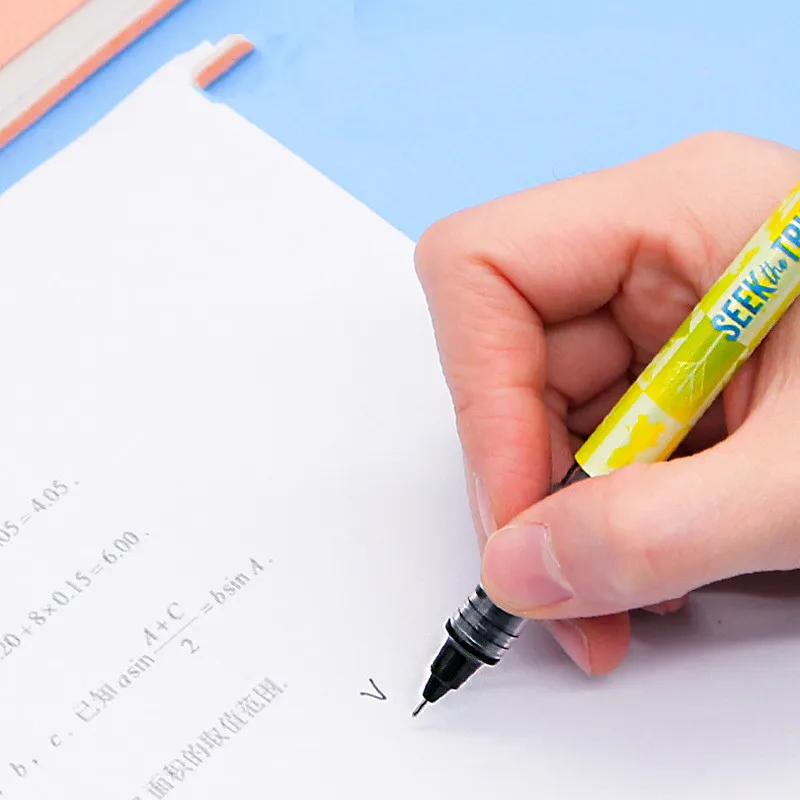 Гелевые ручки или ручка для подписи 4 шт. милые Мультяшные Марвел Человек-паук