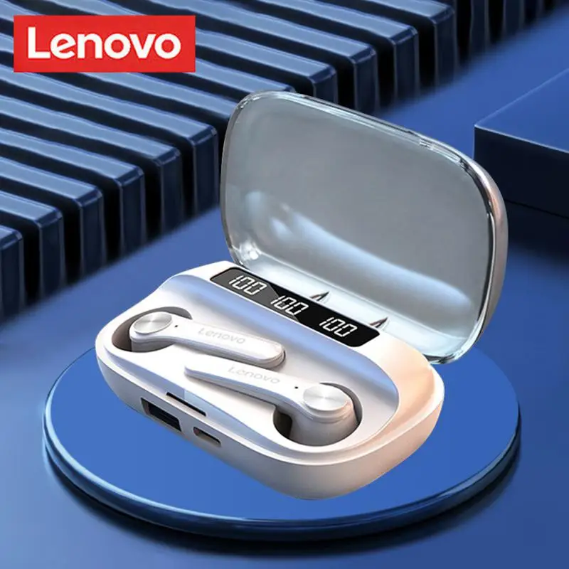 

TWS-наушники Lenovo QT81 с поддержкой Bluetooth и микрофоном