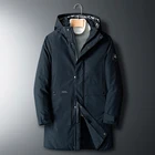Мужская зимняя куртка с подкладкой, черная, синяя, красная куртка большого размера, размеры 6XL, 7XL, 8XL, 2022