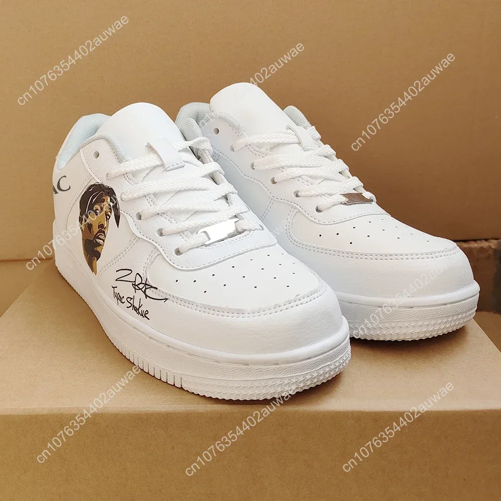 Рэпер 2Pac Тупак мода uomo donna Scarpe повседневные кроссовки piattaforma maschile Россия для