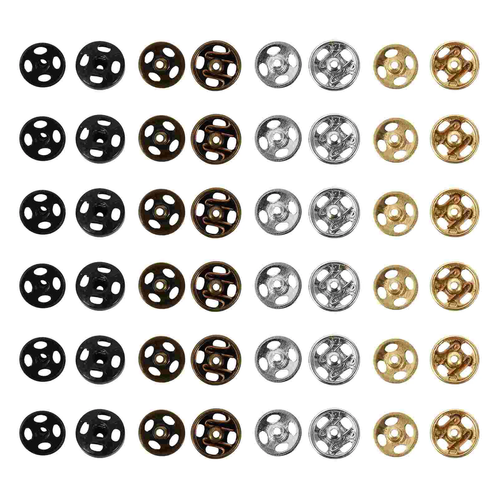 

Buttons Snap Button Clothing Press Fastener Sewing Clothes Metal Diy Snaps Stud Studs Sew Fasteners Rivet Deoration Parts Buckle