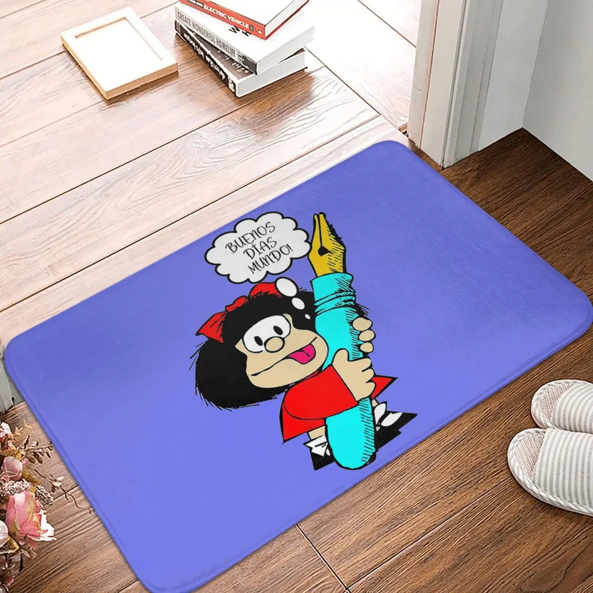 

Mafalda милый коврик для ванной для девушек копия коврик для гостиной ковер открытый ковер домашний декор