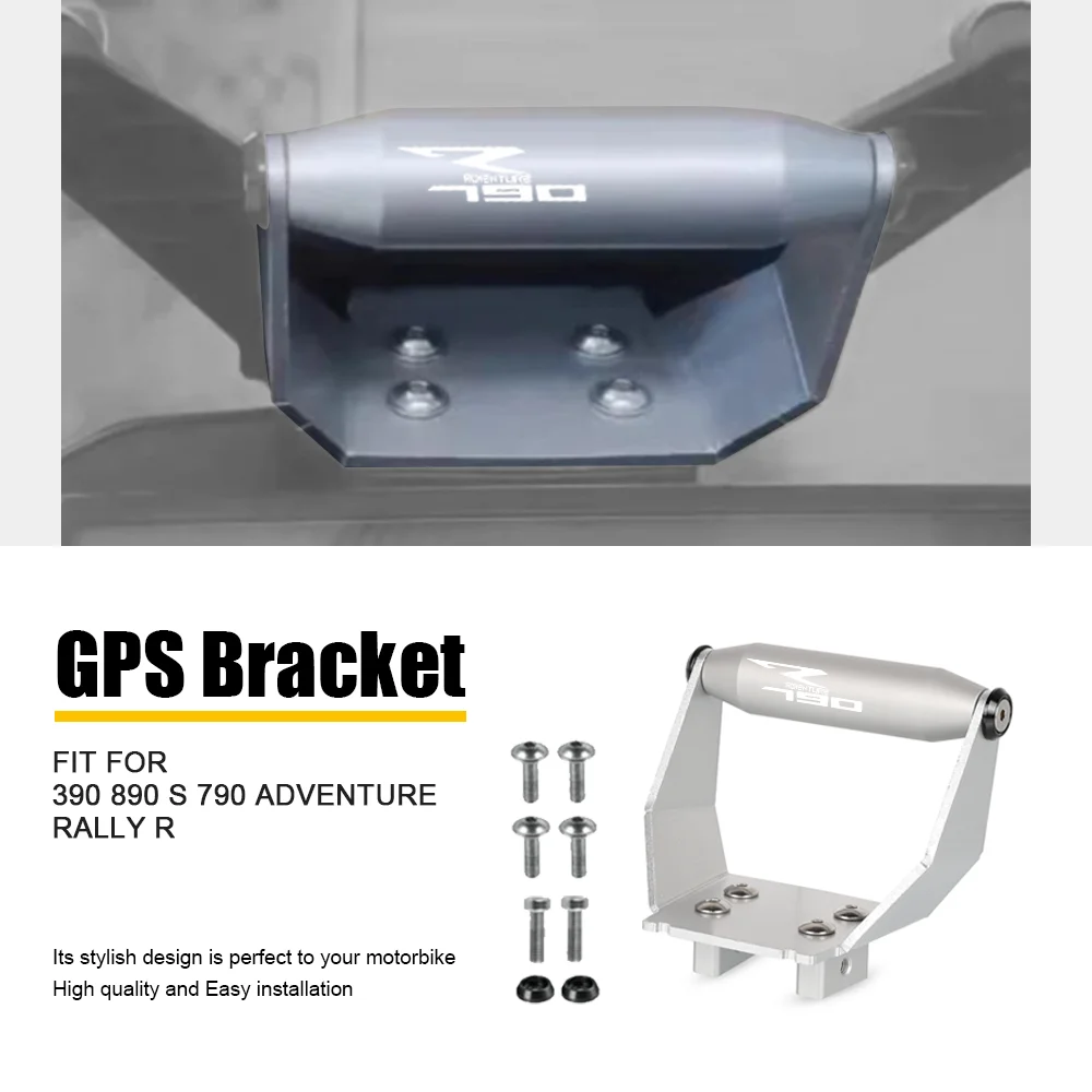 Фото ДЛЯ 390 890 Adventure S 790 Adventure Rally R 2019 2020 2021 2022 2023 2024 Аксессуары для мотоциклов GPS Мобильный навигационный кронштейн №1