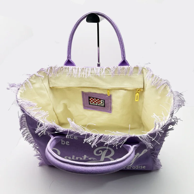 SAINT BARTH 2024 новая женская большая вместительная сумка для отдыха и путешествий