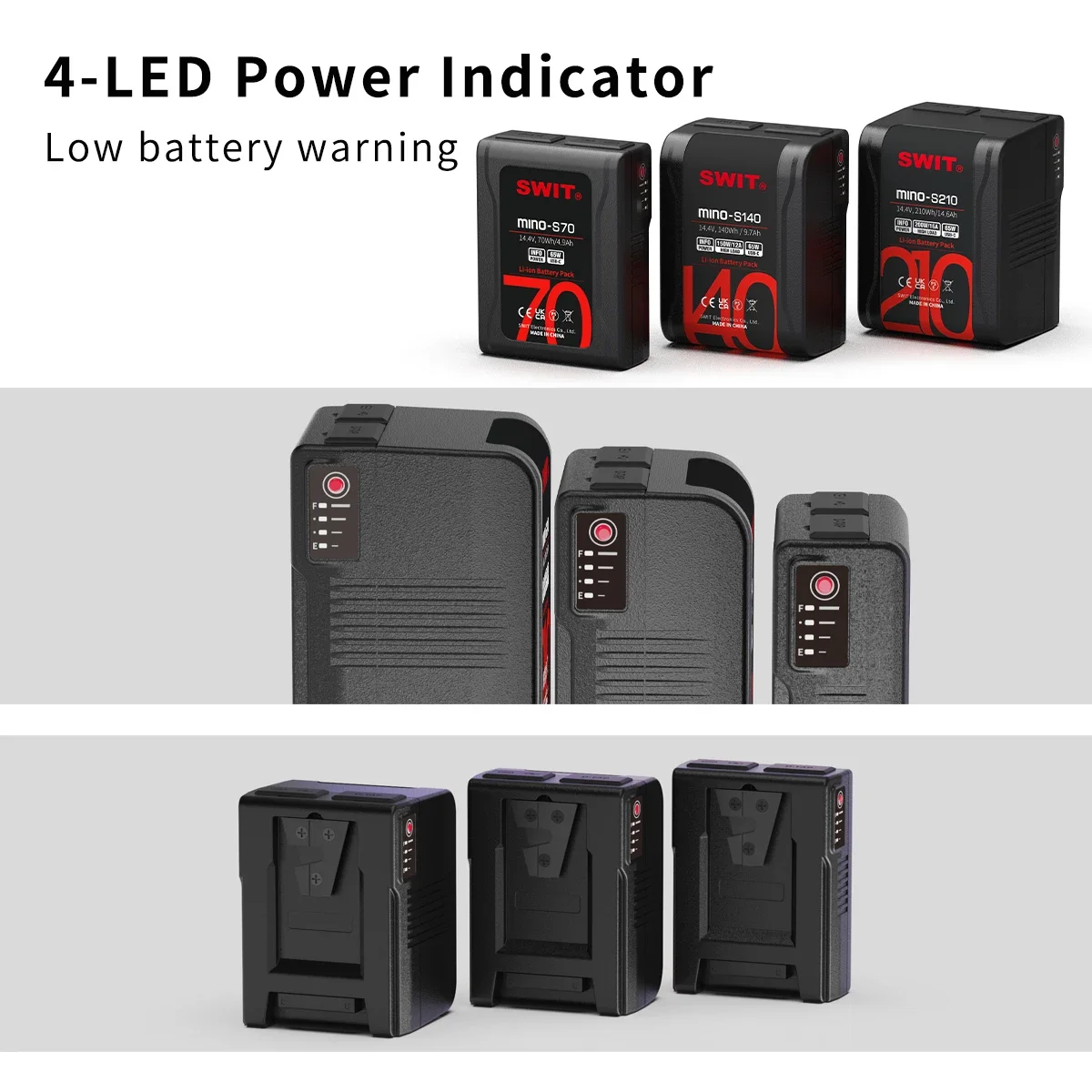 Встроенная аккумуляторная батарея с V-образным креплением и зарядным