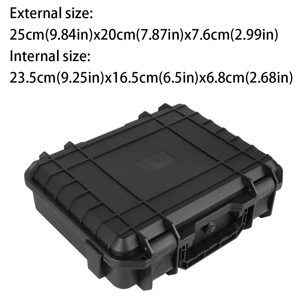 

Сейф ударопрочный чемодан для оружия и инструментов Ящик для инструментов Ударопрочный (с губчатым органайзером)