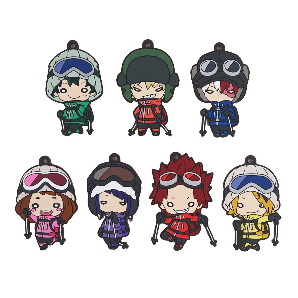 Резиновый брелок с надписью Моя геройская Академия | Брелки