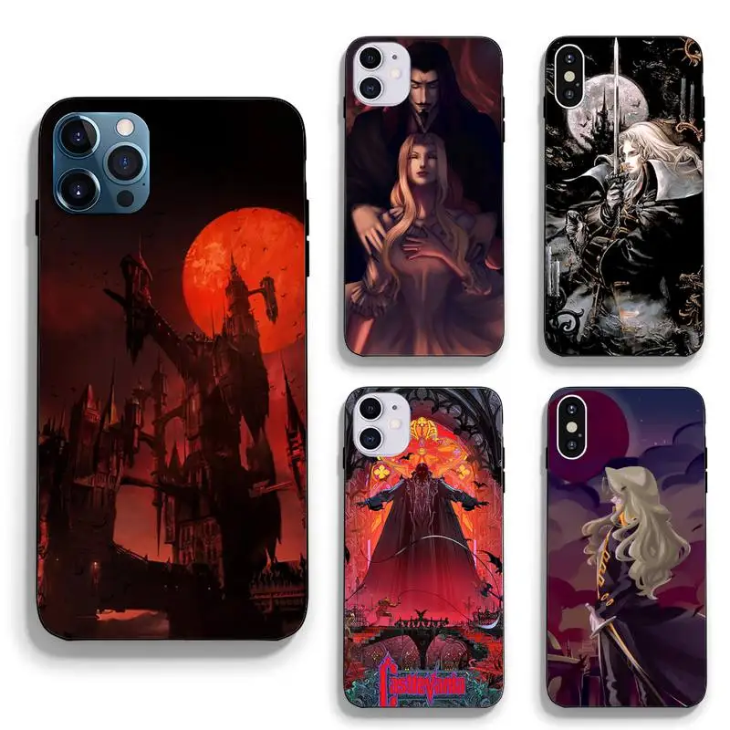 

Castlevania Phone Case Fundas Shell Cover For Iphone 6 6s 7 8 Plus Xr X Xs 11 12 13 Mini Pro Max