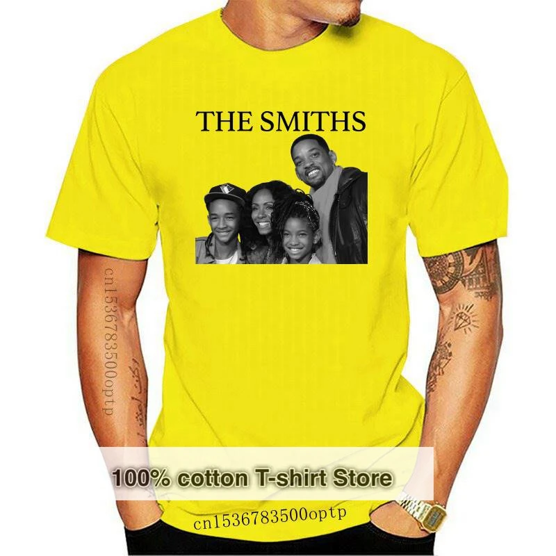 

Новинка футболка The Smiths Band Will Smith забавная пародия подарок Morrisey Tee 80s 90s