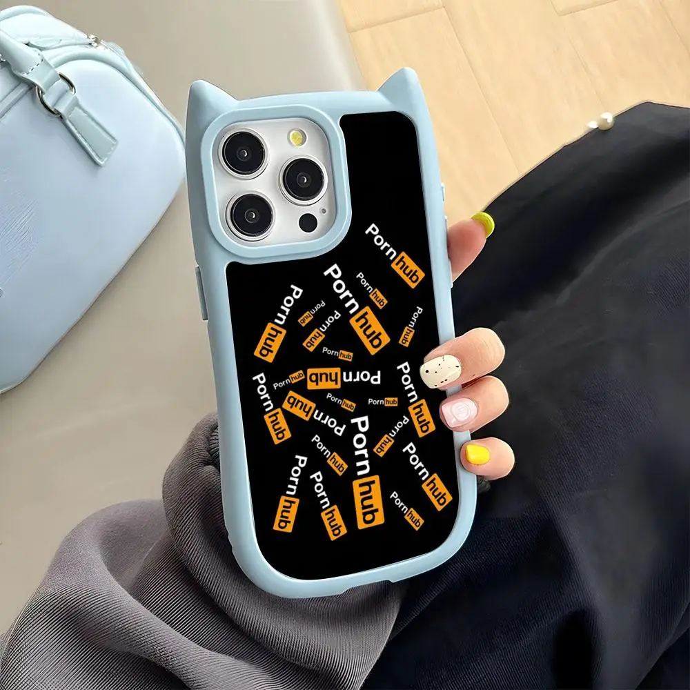 Чехол для телефона P-Porn-Hubs-Tumble-P-Pornhubs IPhone 16 Pro Max 14 13 15 12 11 прозрачная рамка милые