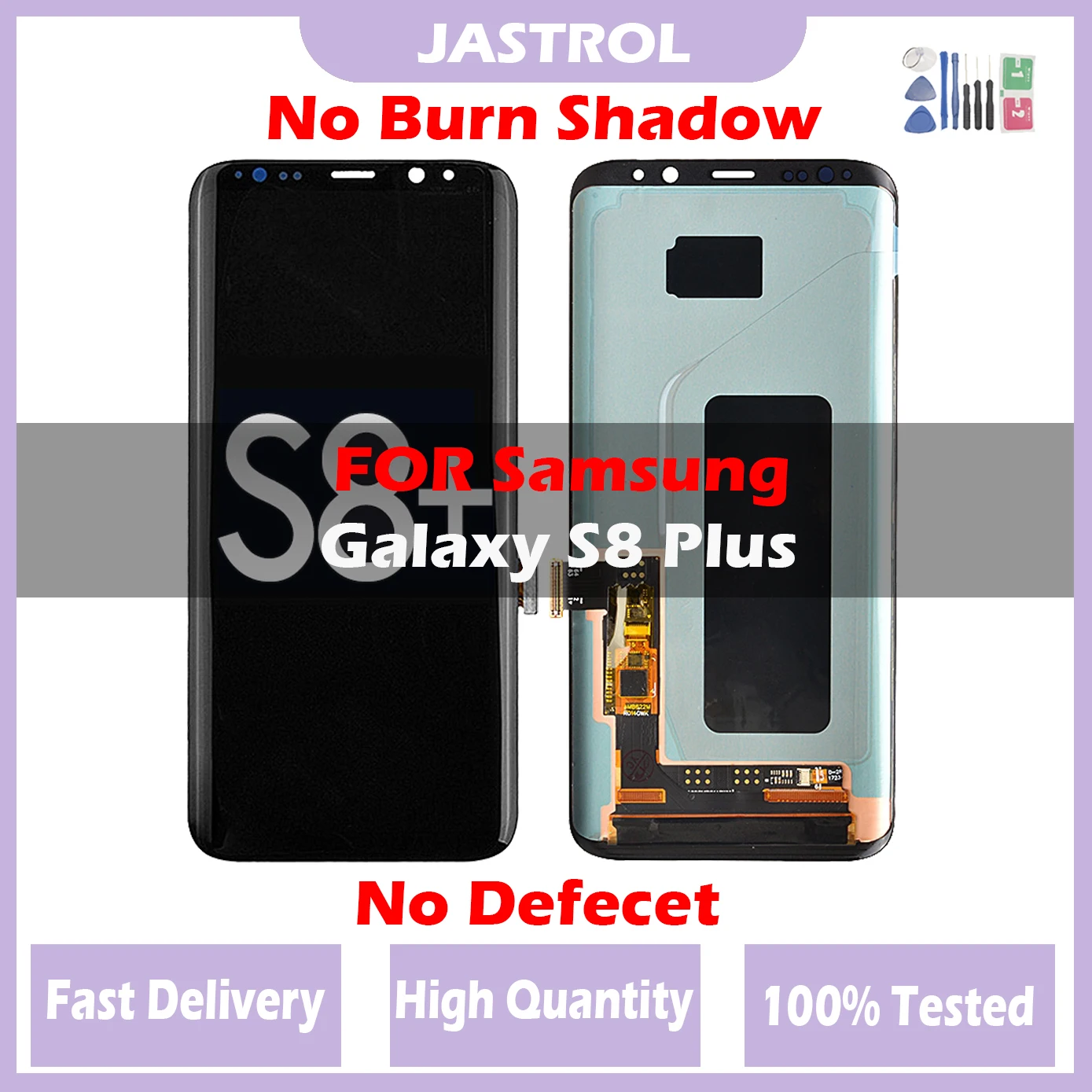 ЖК-дисплей SUPER AMOLED для SAMSUNG Galaxy S8 G950 G950F S8 Plus G955 G955F, сенсорный экран с дигитайзером и рамкой, оригинал