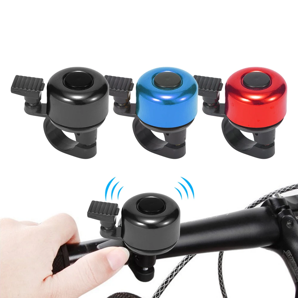 

Bicycle Bell Alloy Mountain Road Bike Horn Sound Alarm Doorbell Safety Warning Cycling Handlebar Metal Ring Call MTB Accessories