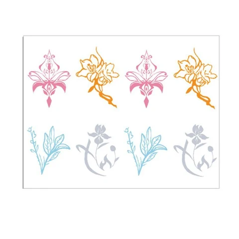 Телевизионный сериал ABO Desire Eliot Hua Yong Shengshaoyou Pein Jiang Heng, наклейка-тату для косплея, водонепроницаемые временные аксессуары унисекс