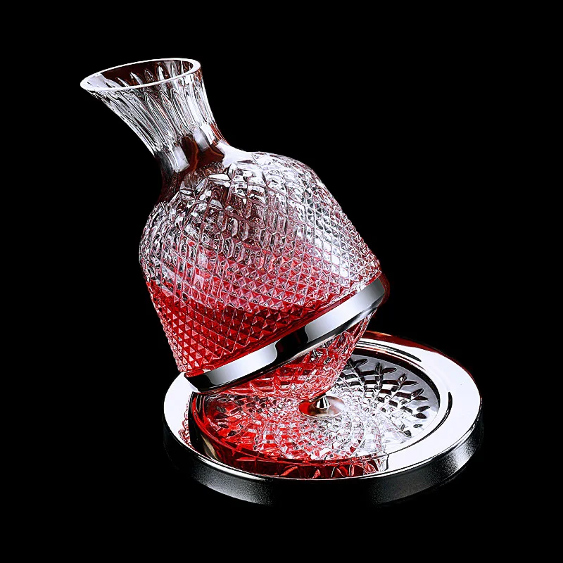

Высококачественный роскошный хрустальный диспенсер для вина в европейском стиле, вращающийся гироскоп для виски, графин для вина, графин, графин, бытовые инструменты