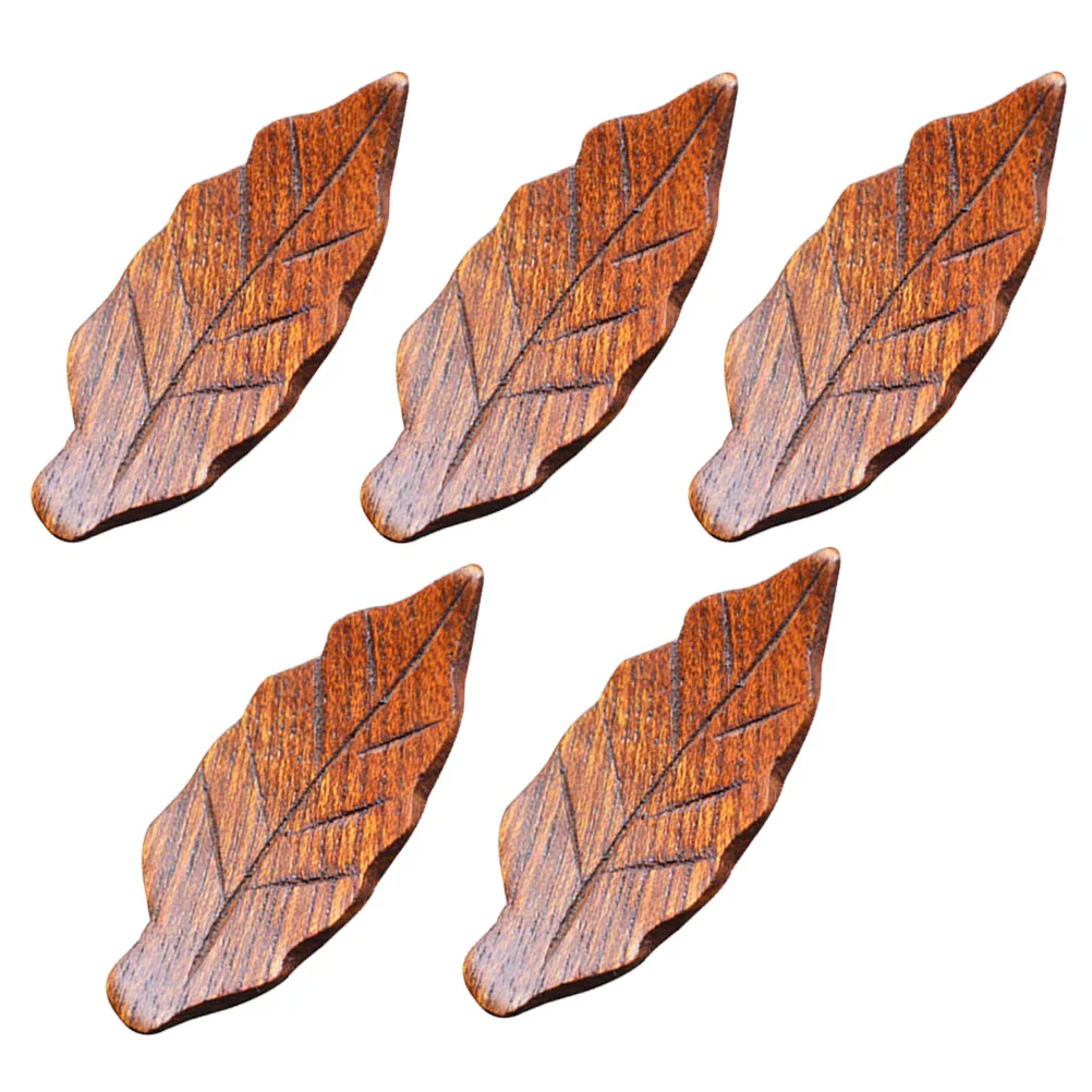 

5 Pcs Wooden Spoon Holder Decor Japanese Chopsticks Rests Christmas