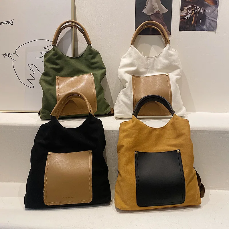 Холщовая Сумка-тоут роскошная дизайнерская сумочка женская сумка в стиле