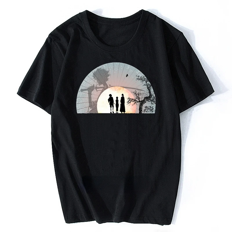 

T Shirt Samurai Splatter T-Shirt Man Short Sleeve Tee Shirt Printed Casual Tshirt Streetwear